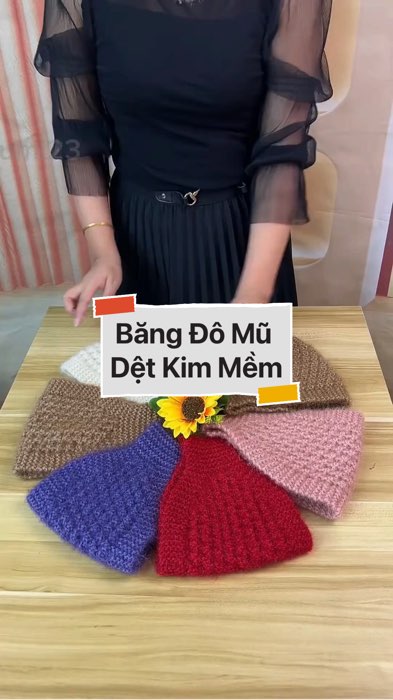 Băng Đô Mũ Dệt Kim Mềm #VideohangThoiTrang#shopeestyle#ShopeeVideo#ShopeeCreator#LuotVuiMuaLien#KOLUyTin #diumi933