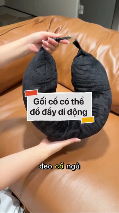 ￼Gối cổ có thể đổ đầy di động #VideohangDoiSong#shopeestyle#ShopeeVideo#ShopeeCreator #LuotVuiMuaLien#KOLUyTin#Videomuasam #SandealcungKOL #diumi939