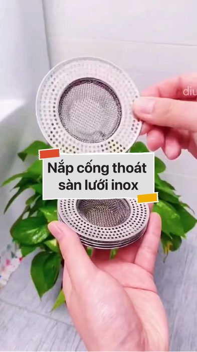 ￼Nắp cống thoát sàn lưới inox #VideohangDoiSong#ShopeeVideo#ShopeeCreator #LuotVuiMuaLien#KOLUyTin#Videomuasam #SandealcungKOL #diumi950