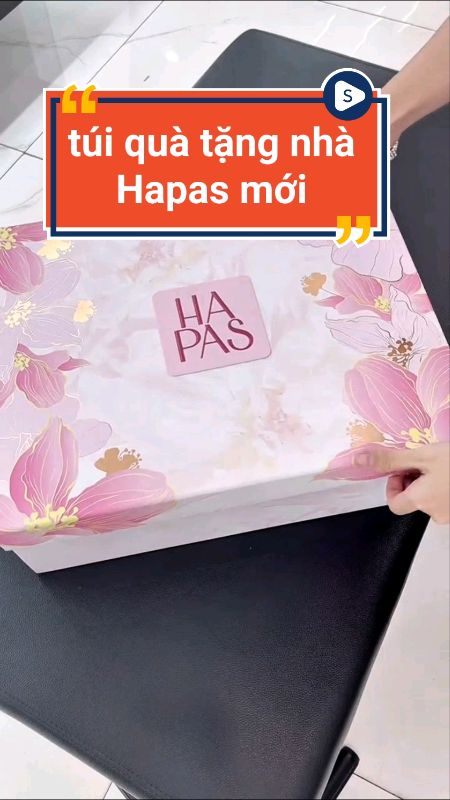 Bộ quà tặng mẫu mới nhà Hapas làm quà siêu sang #tuihapas #tuixachnu #setquatang #SandealcungKOL #HangMoiVe #ShopeeCreator #videohangThoiTrang