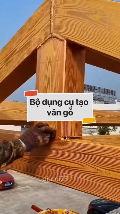￼Bộ dụng cụ tạo vân gỗ #VideohangDoiSong#ShopeeVideo#ShopeeCreator #LuotVuiMuaLien#KOLUyTin#Videomuasam #SandealcungKOL #diumi962