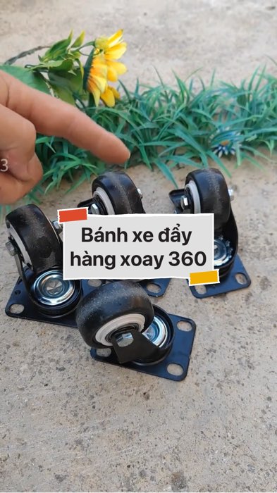 Bánh xe đẩy hàng xoay 360 #VideohangDoiSong#ShopeeVideo#ShopeeCreator #LuotVuiMuaLien#KOLUyTin#Videomuasam #SandealcungKOL #diumi984