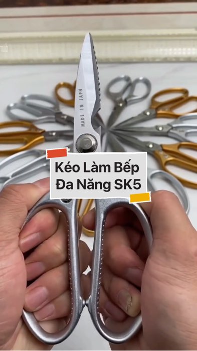￼Kéo Làm Bếp Đa Năng SK5 #VideoHangGiaDung#shopeestyle#ShopeeVideo#ShopeeCreator #LuotVuiMuaLien #diumi07