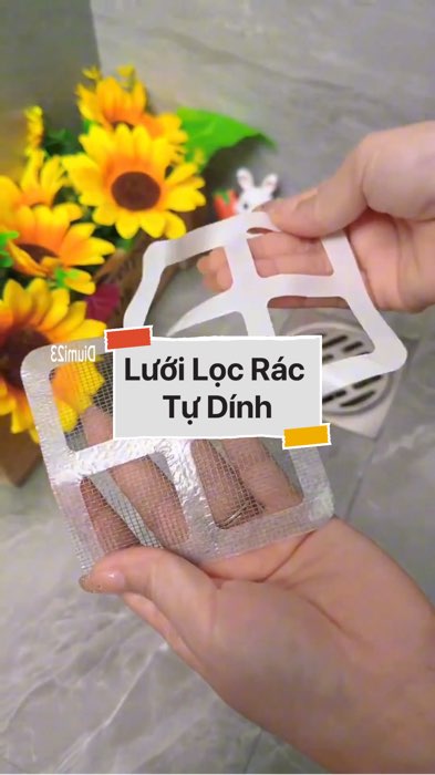 Lưới Lọc Rác Tự Dính #VideohangTieuDung #shopeestyle#ShopeeVideo#ShopeeCreator #LuotVuiMuaLien#KOLUyTin#Videomuasam #SandealcungKOL #diumi27