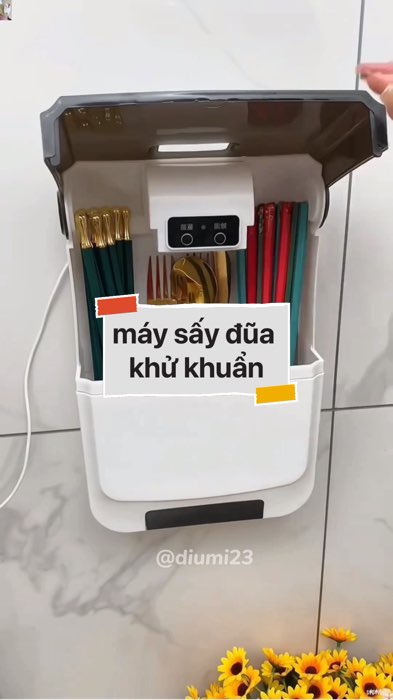 máy sấy đũa khử khuẩn #VideoHangGiaDung#shopeestyle#ShopeeVideo#ShopeeCreator #LuotVuiMuaLien #diumi57