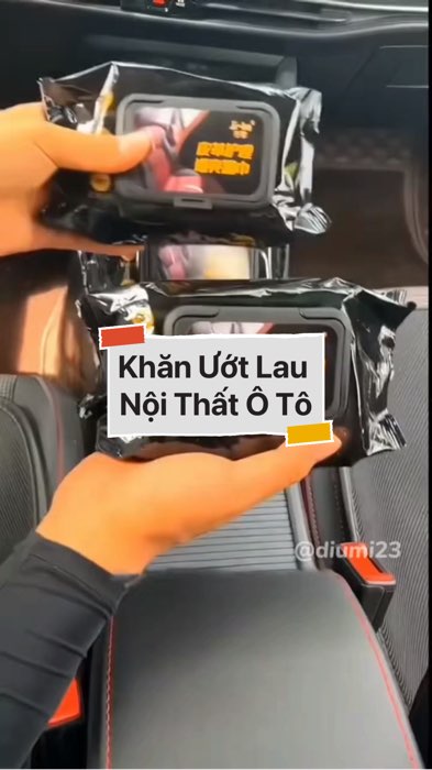 ￼Khăn Ướt Lau Nội Thất Ô Tô #VideohangTieuDung #shopeestyle#ShopeeVideo#ShopeeCreator #LuotVuiMuaLien#KOLUyTin#Videomuasam #SandealcungKOL #diumi58