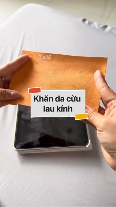 Khăn da cừu lau kính #VideohangDoiSong#ShopeeVideo#ShopeeCreator #LuotVuiMuaLien#KOLUyTin#Videomuasam #SandealcungKOL #diumi67