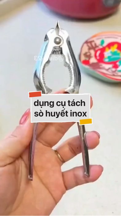dụng cụ tách sò huyết inox #VideohangDoiSong#ShopeeVideo#ShopeeCreator #LuotVuiMuaLien#KOLUyTin#Videomuasam #SandealcungKOL #diumi103