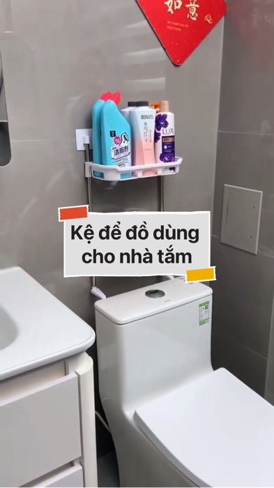 ￼Kệ để đồ dùng cho nhà tắm #VideoHangGiaDung#shopeestyle#ShopeeVideo#ShopeeCreator #LuotVuiMuaLien #diumi121