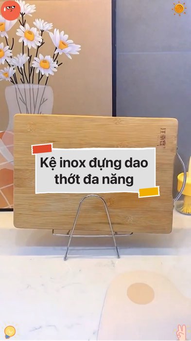 ￼Kệ inox đựng dao thớt đa năng  #VideoHangGiaDung#shopeestyle#ShopeeVideo#ShopeeCreator #LuotVuiMuaLien #diumi131