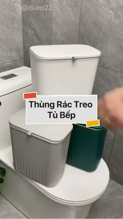 ￼Thùng Rác Treo Tủ Bếp, nhà vệ sinh #VideoHangGiaDung#shopeestyle#ShopeeVideo#ShopeeCreator #LuotVuiMuaLien #diumi142