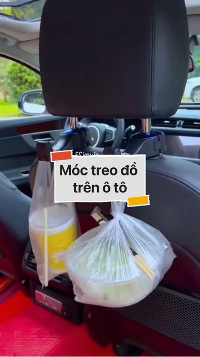 ￼Móc treo đồ trên ô tô #VideohangDoiSong#ShopeeVideo#ShopeeCreator #LuotVuiMuaLien#KOLUyTin#Videomuasam #SandealcungKOL #diumi180