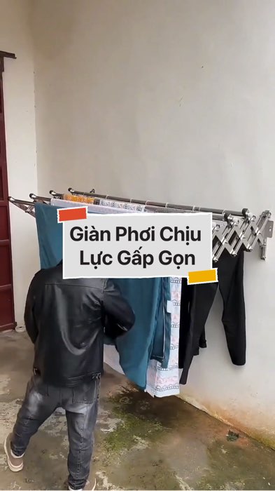 Giàn Phơi Chịu Lực Gấp Gọn #VideoHangGiaDung#shopeestyle#ShopeeVideo#ShopeeCreator #LuotVuiMuaLien #diumi184