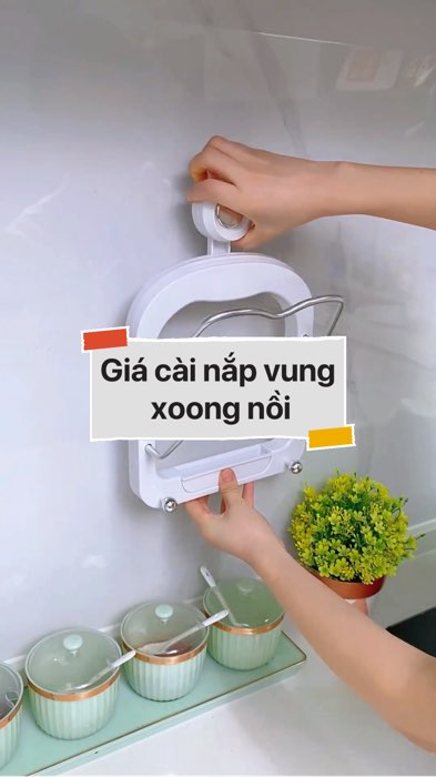 ￼Giá cài nắp vung xoong nồi #VideoHangGiaDung#shopeestyle#ShopeeVideo#ShopeeCreator #LuotVuiMuaLien #diumi211