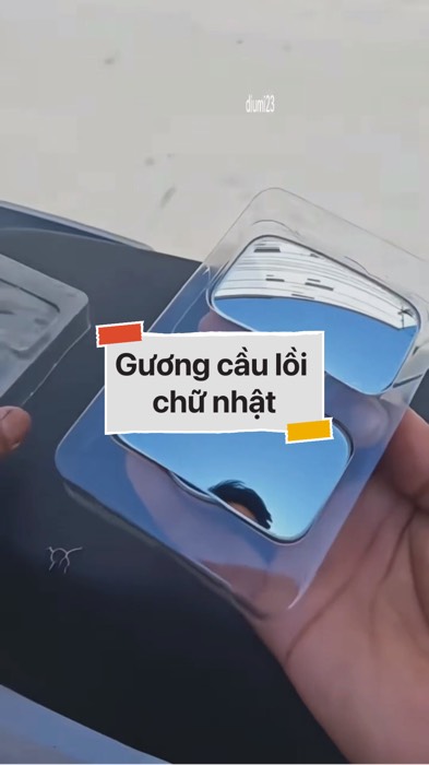 Gương cầu lồi chữ nhật #VideohangDoiSong#ShopeeVideo#ShopeeCreator #LuotVuiMuaLien#KOLUyTin#Videomuasam #SandealcungKOL #diumi218