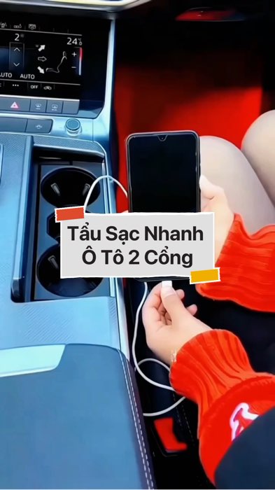 ￼Tẩu Sạc Nhanh Ô Tô #VideohangDienTu#shopeestyle#ShopeeVideo#ShopeeCreator #LuotVuiMuaLien#KOLUyTin#Videomuasam #SandealcungKOL #diumi238