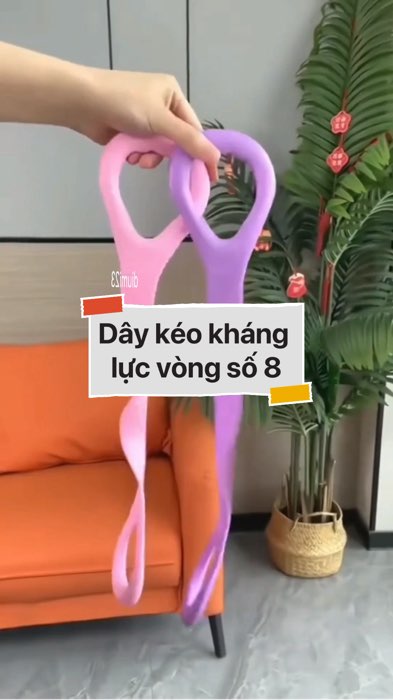 Dây kéo kháng lực vòng số 8 #VideohangDoiSong#ShopeeVideo#ShopeeCreator #LuotVuiMuaLien#KOLUyTin#Videomuasam #SandealcungKOL #diumi244