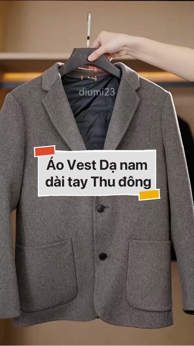 ￼Áo Vest Dạ nam dài tay Thu đông #VideohangThoiTrang#shopeestyle#ShopeeVideo#ShopeeCreator#LuotVuiMuaLien#KOLUyTin #diumi282
