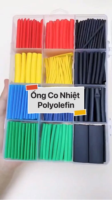 Ống Co Nhiệt Polyolefin #VideohangDoiSong#ShopeeVideo#ShopeeCreator #LuotVuiMuaLien#KOLUyTin#Videomuasam #SandealcungKOL #diumi286