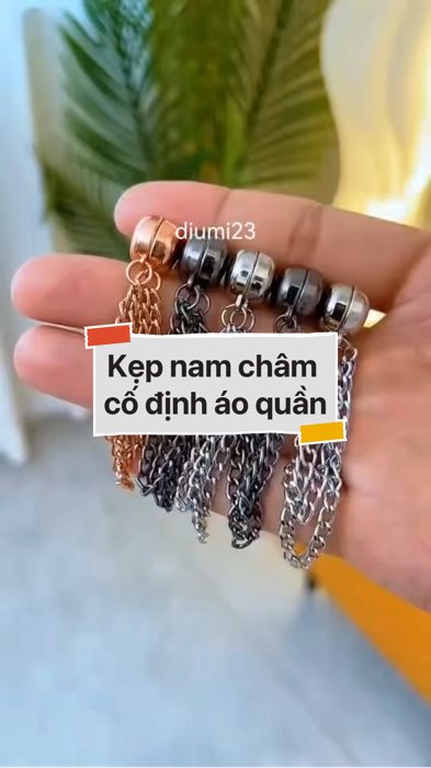 Kẹp nam châm cố định gấu quần #VideohangThoiTrang#shopeestyle#ShopeeVideo#ShopeeCreator#LuotVuiMuaLien#KOLUyTin #diumi295