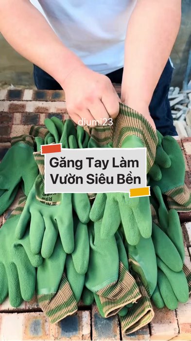 ￼Găng Tay Làm Vườn Siêu Bền