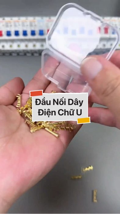 Đầu Nối Dây Điện Chữ U #VideohangDoiSong#ShopeeVideo#ShopeeCreator #LuotVuiMuaLien#KOLUyTin#Videomuasam #SandealcungKOL #diumi300