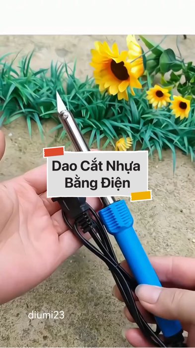 Mỏ Hàn Thiếc 60W Dao Cắt Nhựa Bằng Điện #VideohangDoiSong#ShopeeVideo#ShopeeCreator #LuotVuiMuaLien#KOLUyTin#Videomuasam #SandealcungKOL #diumi321