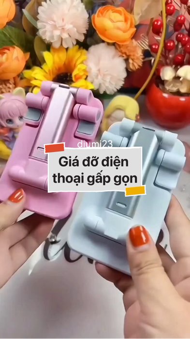 ￼Giá đỡ điện thoại gấp gọn #VideohangDoiSong#ShopeeVideo#ShopeeCreator #LuotVuiMuaLien#KOLUyTin#Videomuasam #SandealcungKOL #diumi32