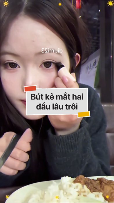 ￼ Bút kẻ mắt hai đầu lâu trôi #VideohangLamDep#shopeestyle#ShopeeVideo#ShopeeCreator #LuotVuiMuaLien#KOLUyTin#Videomuasam #SandealcungKOL #diumi143