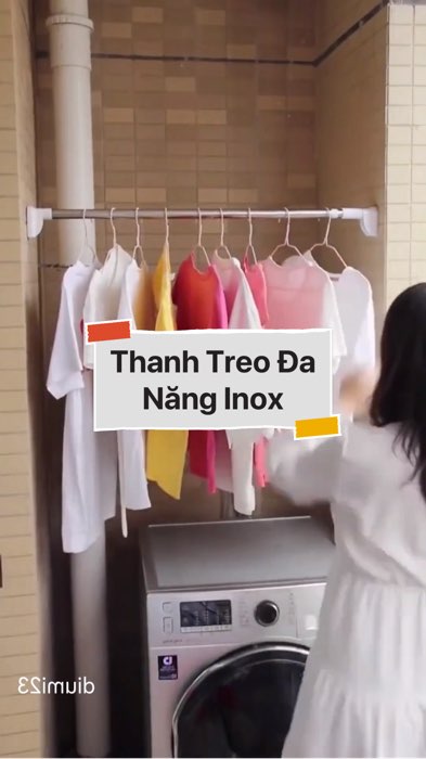 ￼ Thanh Treo Đa Năng Inox #VideoHangGiaDung#shopeestyle#ShopeeVideo#ShopeeCreator #LuotVuiMuaLien #diumi181