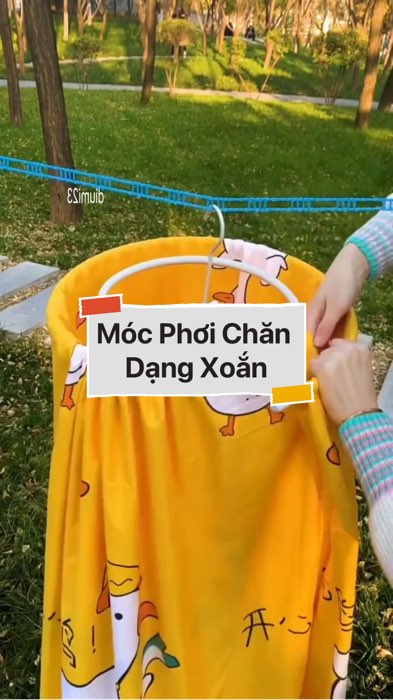 ￼Móc Phơi Chăn Tiện Lợi Dạng Xoắn #VideoHangGiaDung#shopeestyle#ShopeeVideo#ShopeeCreator #LuotVuiMuaLien #diumi222