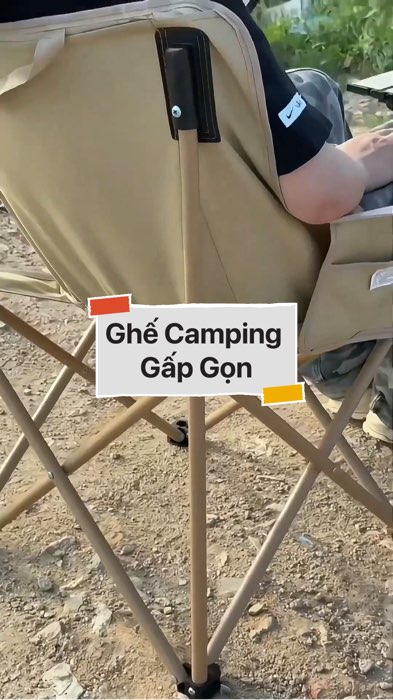￼Ghế Camping Gấp Gọn #VideohangDoiSong#ShopeeVideo#ShopeeCreator #LuotVuiMuaLien#KOLUyTin#Videomuasam #SandealcungKOL #diumi243