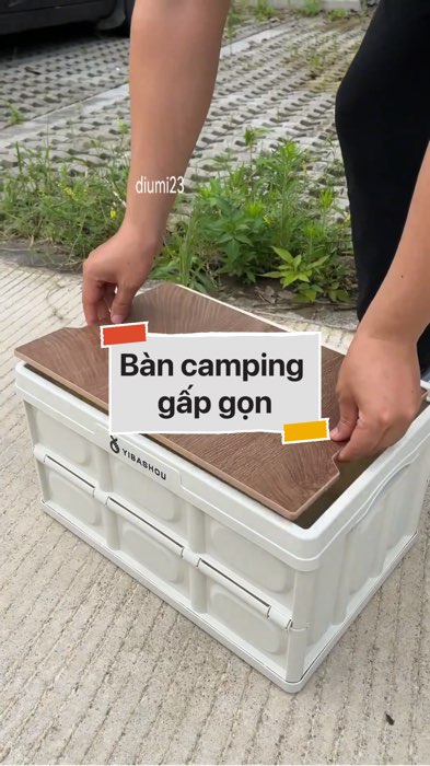 ￼Bàn camping gấp gọn #VideohangDoiSong#ShopeeVideo#ShopeeCreator #LuotVuiMuaLien#KOLUyTin#Videomuasam #SandealcungKOL #diumi247