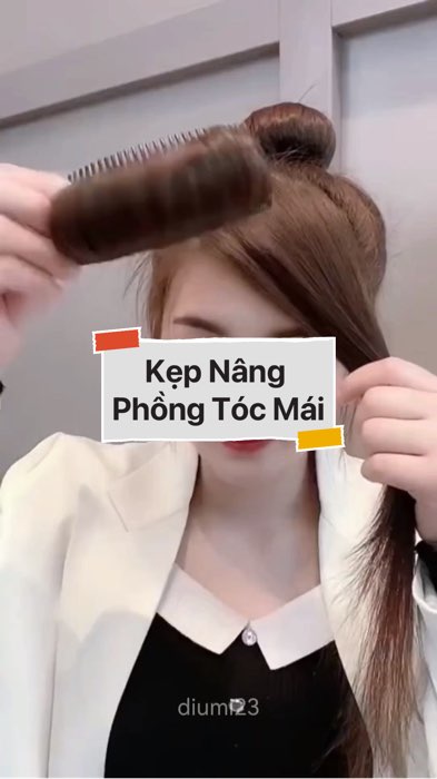 ￼Kẹp Nâng Phồng Tóc Mái #VideohangLamDep#shopeestyle#ShopeeVideo#ShopeeCreator #LuotVuiMuaLien#KOLUyTin#Videomuasam #SandealcungKOL #diumi253