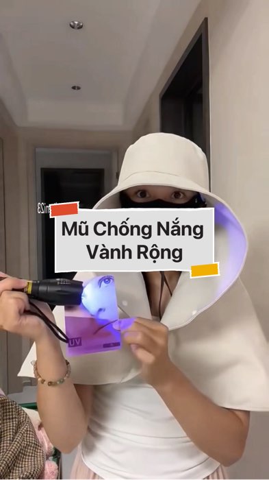 ￼Mũ Nón Chống Nắng Vành Rộng #VideohangThoiTrang#shopeestyle#ShopeeVideo#ShopeeCreator#LuotVuiMuaLien#KOLUyTin #diumi270