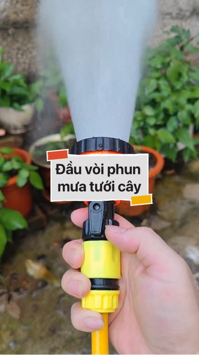 Đầu vòi phun mưa tưới cây #VideohangDoiSong#ShopeeVideo#ShopeeCreator #LuotVuiMuaLien#KOLUyTin#Videomuasam #SandealcungKOL #diumi291