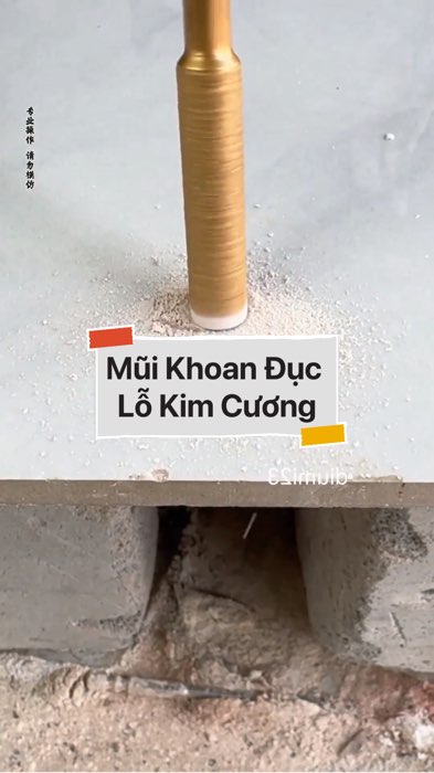 Mũi Khoan Đục Lỗ Kim Cương #VideohangDoiSong#ShopeeVideo#ShopeeCreator #LuotVuiMuaLien#KOLUyTin#Videomuasam #SandealcungKOL #diumi333