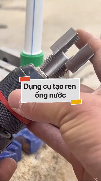 Dụng cụ tạo ren trong ren ngoài ống nước #VideohangDoiSong#ShopeeVideo#ShopeeCreator #LuotVuiMuaLien#KOLUyTin#Videomuasam #SandealcungKOL #diumi386