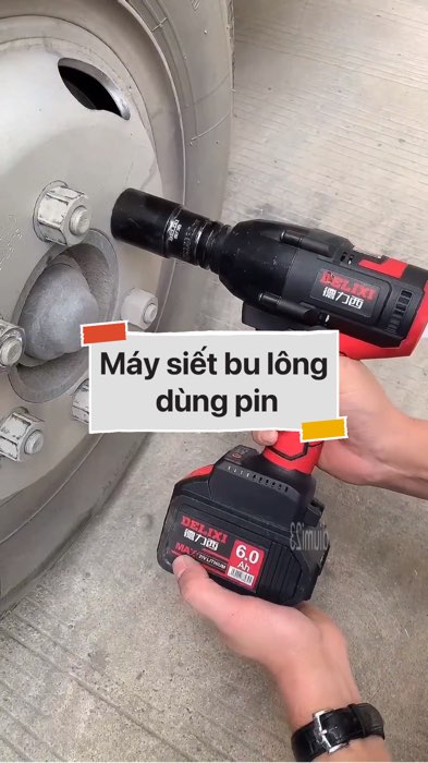 Máy siết bu lông dùng pin #VideohangDoiSong#ShopeeVideo#ShopeeCreator #LuotVuiMuaLien#KOLUyTin#Videomuasam #SandealcungKOL #diumi412
