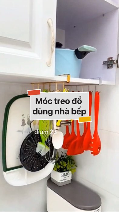 ￼Móc treo đồ dùng nhà bếp #VideoHangGiaDung#shopeestyle#ShopeeVideo#ShopeeCreator #LuotVuiMuaLien #diumi479