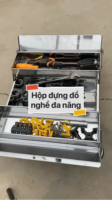 ￼Hộp đựng đồ nghề đa năng #VideohangDoiSong#ShopeeVideo#ShopeeCreator #LuotVuiMuaLien#KOLUyTin#Videomuasam #SandealcungKOL #diumi507