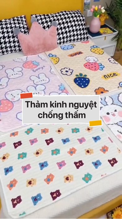 Thảm kinh nguyệt chống thấm #VideohangDoiSong#ShopeeVideo#ShopeeCreator #LuotVuiMuaLien#KOLUyTin#Videomuasam #SandealcungKOL #diumi509