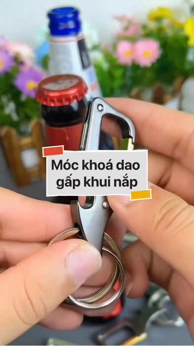 Móc khoá dao gấp khui nắp #VideohangDoiSong#ShopeeVideo#ShopeeCreator #LuotVuiMuaLien#KOLUyTin#Videomuasam #SandealcungKOL #diumi608