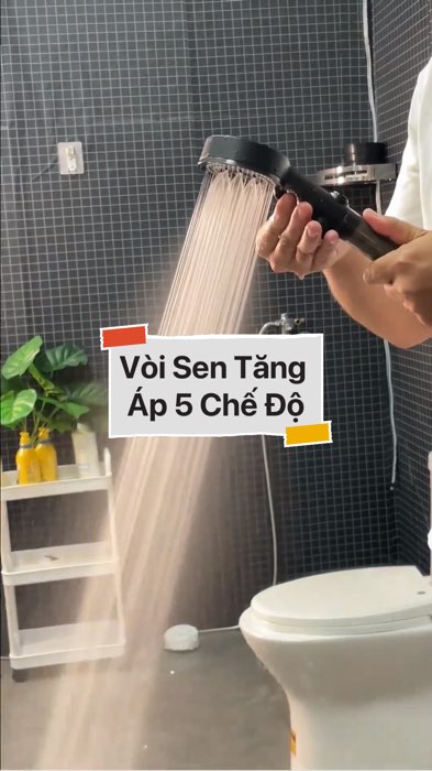 Vòi Sen Tăng Áp 5 Chế Độ #VideoHangGiaDung#shopeestyle#ShopeeVideo#ShopeeCreator #LuotVuiMuaLien #diumi615