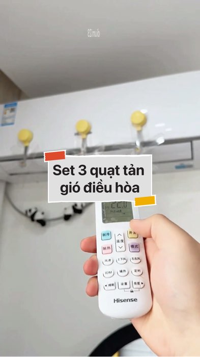 Set 3 quạt tản gió điều hòa #VideohangDoiSong#ShopeeVideo#ShopeeCreator #LuotVuiMuaLien#KOLUyTin#Videomuasam #SandealcungKOL #diumi620