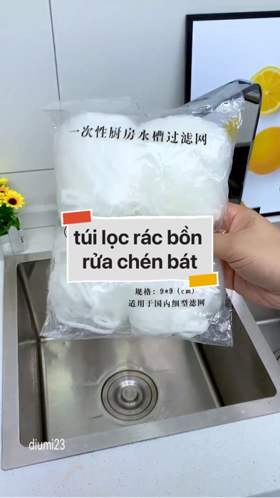 túi lọc rác bồn rửa chén bát #VideohangTieuDung #shopeestyle#ShopeeVideo#ShopeeCreator #LuotVuiMuaLien#KOLUyTin#Videomuasam #SandealcungKOL #diumi668