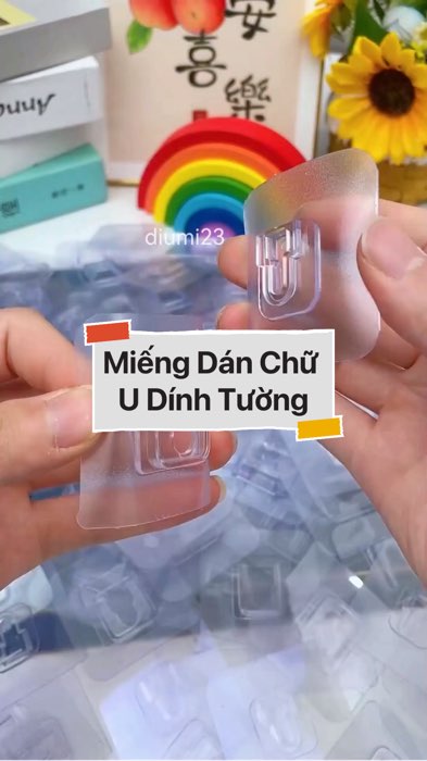 Miếng Dán Chữ U Dính Tường #VideohangDoiSong#ShopeeVideo#ShopeeCreator #LuotVuiMuaLien#KOLUyTin#Videomuasam #SandealcungKOL #diumi683