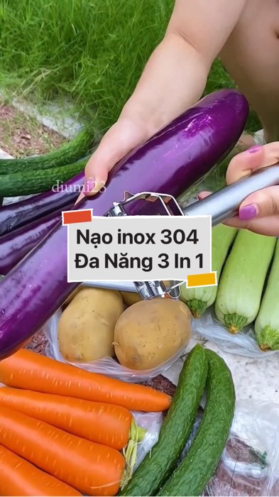 ￼Nạo inox 304 Đa Năng 3 In 1 #VideoHangGiaDung#shopeestyle#ShopeeVideo#ShopeeCreator #LuotVuiMuaLien #diumi757
