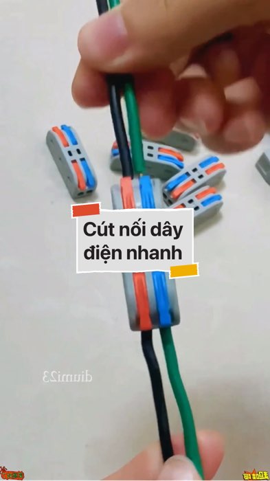 Cút nối dây điện nhanh #VideohangDoiSong#ShopeeVideo#ShopeeCreator #LuotVuiMuaLien#KOLUyTin#Videomuasam #SandealcungKOL #diumi767