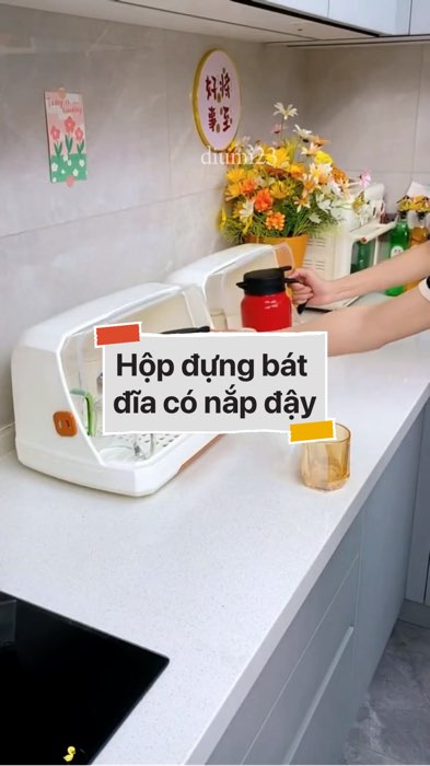 Hộp đựng bát đĩa có nắp đậy #VideoHangGiaDung#shopeestyle#ShopeeVideo#ShopeeCreator #LuotVuiMuaLien #diumi771